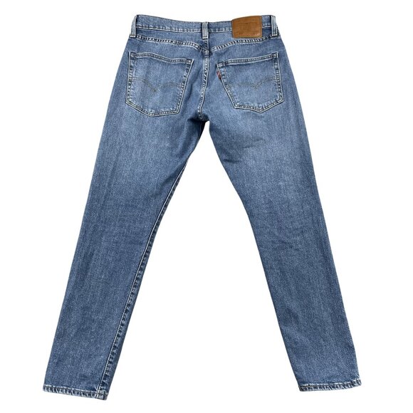 Levis 512 Premium Jeans Mens 30x30 Slim Tapered Medium Wash Denim - Picture 2 of 11